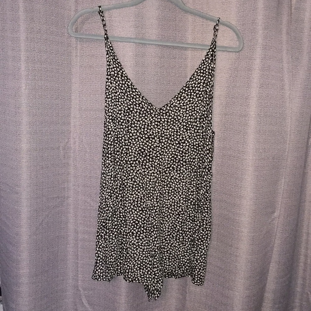 Volcom floral romper